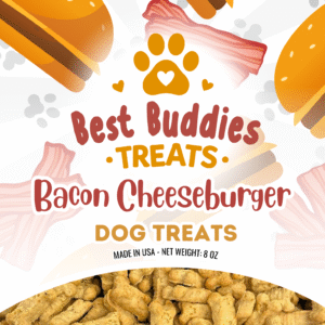 Bacon Cheeseburger Dog Treats 8oz